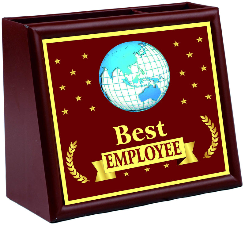 Aark India Best Employee Gift:Award: Achievement Felicitation with “Best Employee” Labelled on it. Table Top Gift (PC00627)