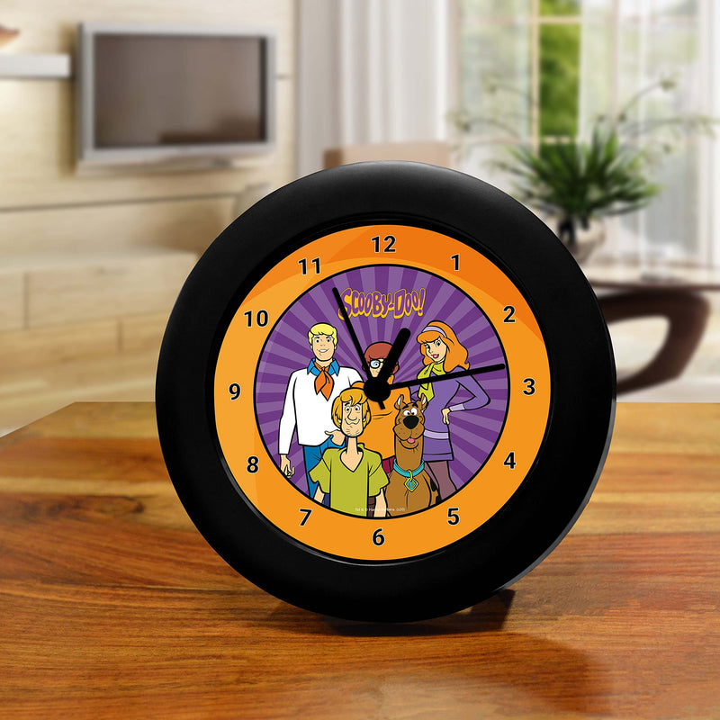 MCSID RAZZ- Scooby- Doo -Team Table Clock Desk Clock |Table Clock for Office, HomeOfficially Licensed by Turner Entertainment Co, USA (India)