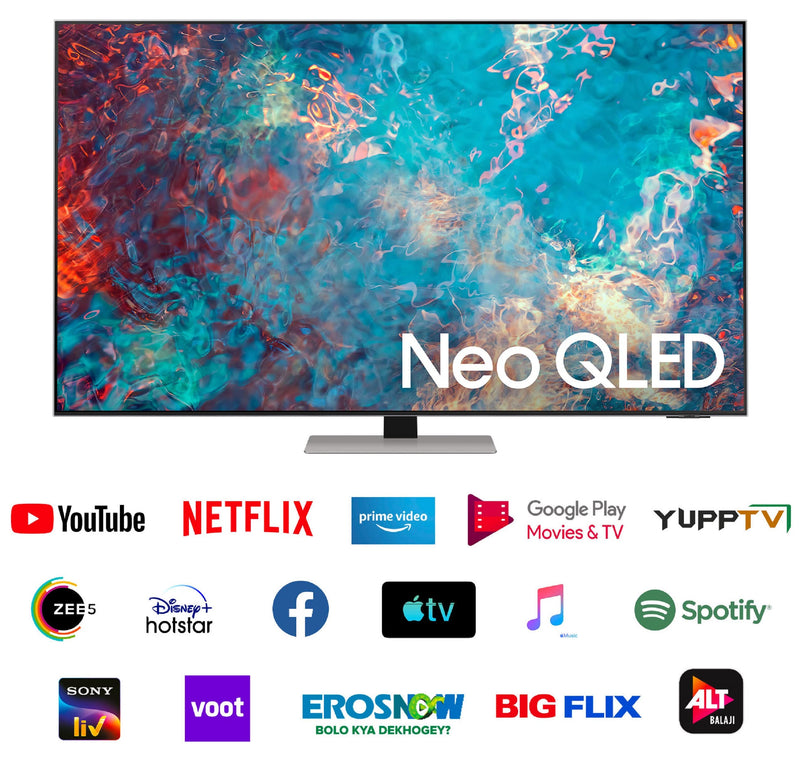 Samsung 163 cm (65 inches) 4K Ultra HD Smart QLED TV QA65QN85AAKLXL (Silver)