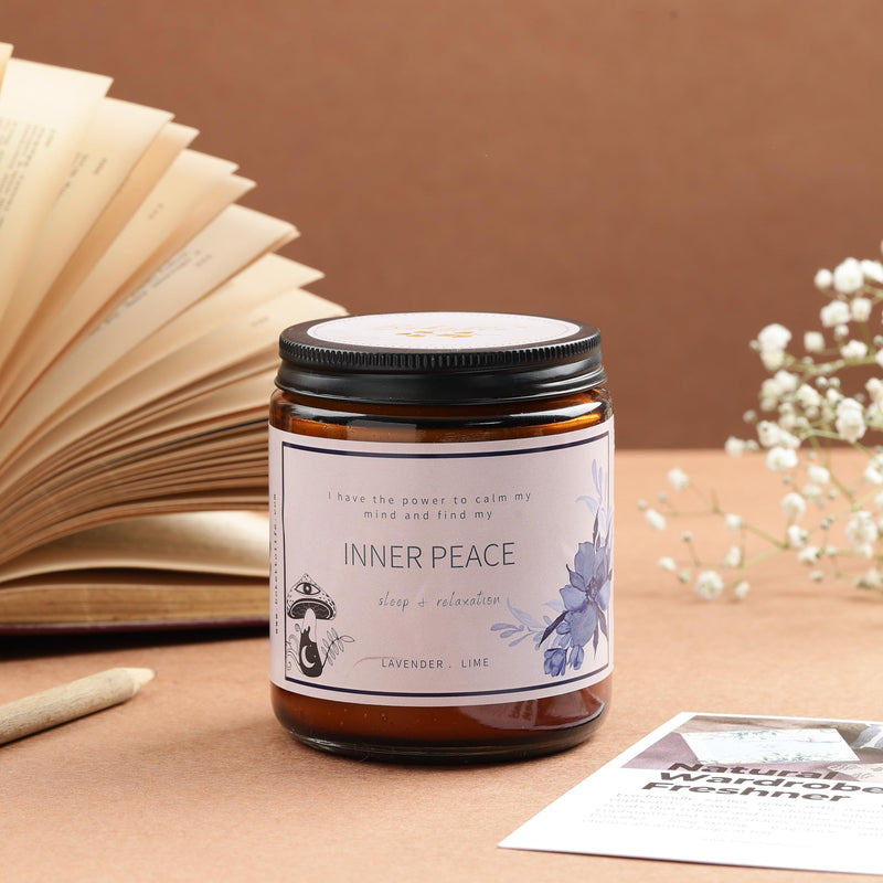 Soy Wax Candle - Meditation Candle - Inner Peace