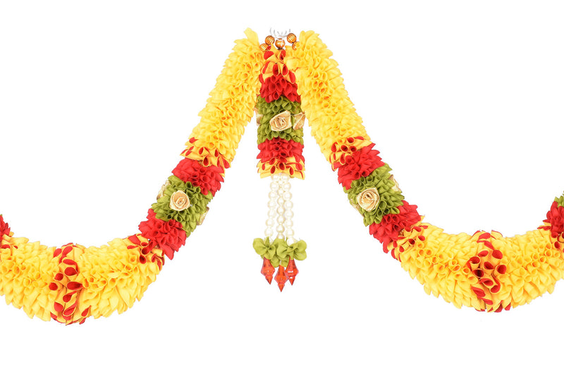 Daedal Crafters- Dhamuru (Golden Yellow) DC165 Doorway Flower toran