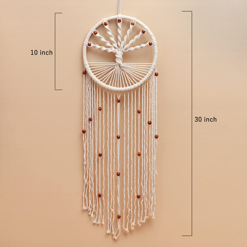 ILU® DreamCatchers Macrame Wall Hanging Tree of Life Large for Home Bedroom Baby Room Nursery Wedding Party Café Décor