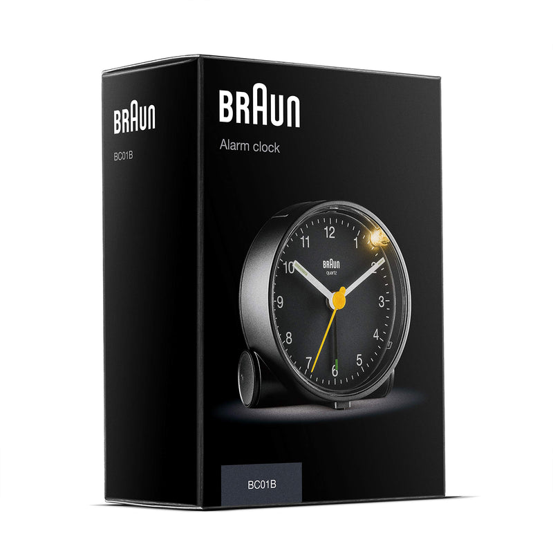 Braun Classic Analogue Alarm Clock - BC01B