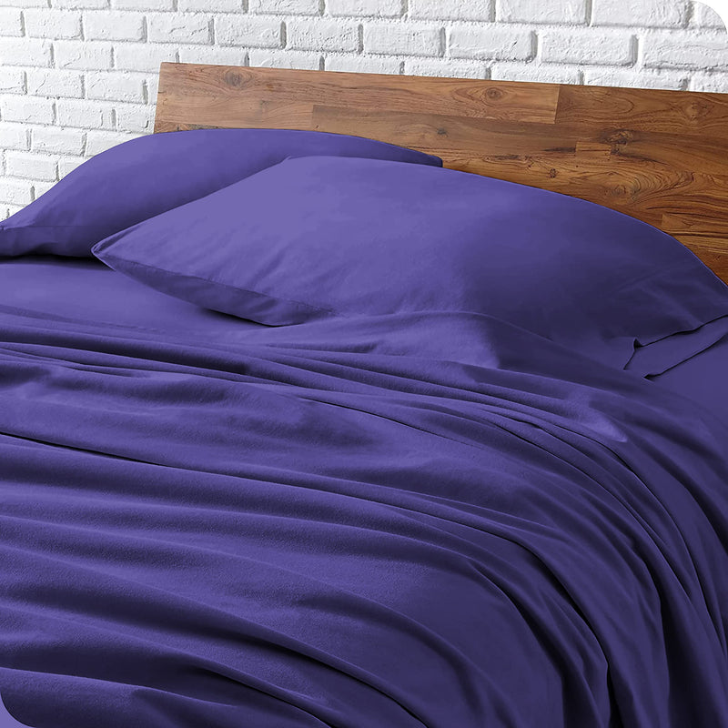 YRM Bedding's Royal Blue 400-TC Top Selling Egyptian Cotton Hotel Quality Bedsheet with 2-Pillow Covers King Size