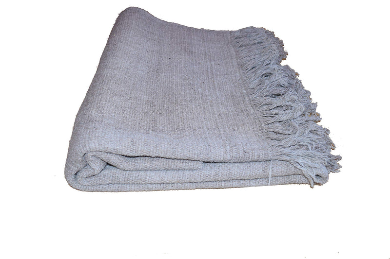 Maharashtra Wool Ghongadi (11 ft, Standard, White)