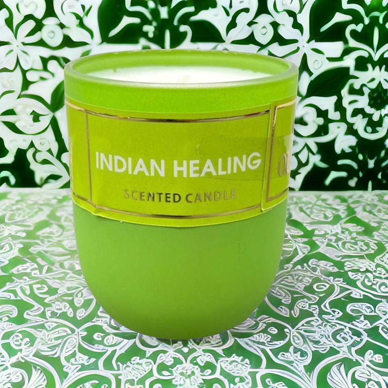 The Decor Affair 1 Pcs Handcrafted Scented Tea Light Candle with Indian Healing Fragrance for Aromatherapy & Relaxation, 1 Piece, Unique Gift Idea for Home and Special Occasions.