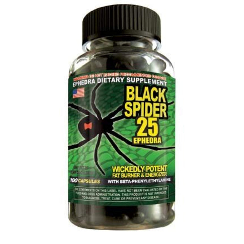 Cloma Pharma Black Spider Fat Burner 100 Caps