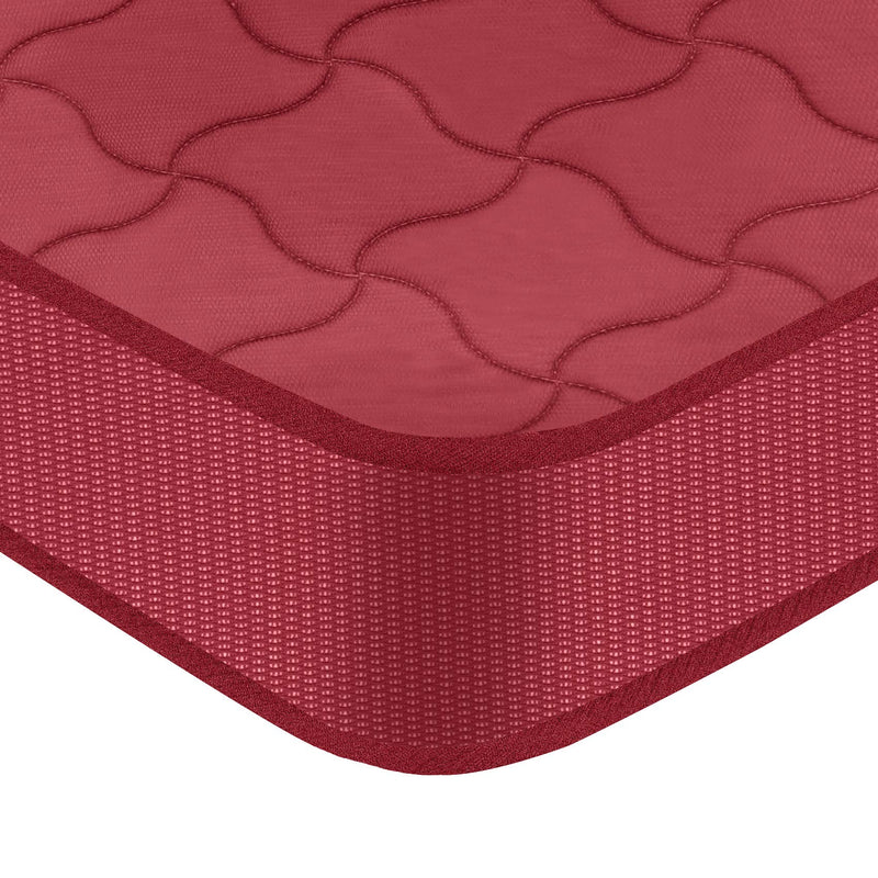 SLEEPSPA by Coirfit Natural STARLIFE� Extra Firm Direct from Factory 4' Inch Double Size Coir Mattress (72 x 48 x 4, Red)