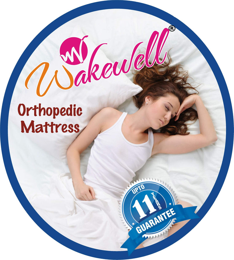 Wakewell Silver Bonded Orthopedic Mattress (Single, 75X36)