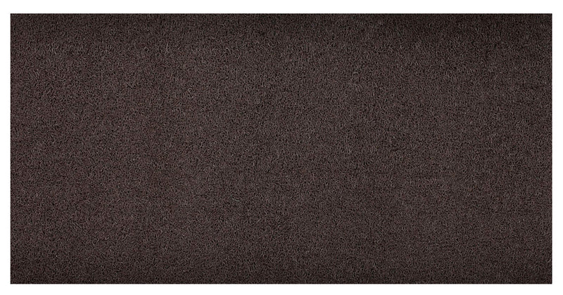 Amazon Brand - Solimo Rubber Modern Anti Slip Door Mat - Large Size, 24"x48" (Brown), Rectangular