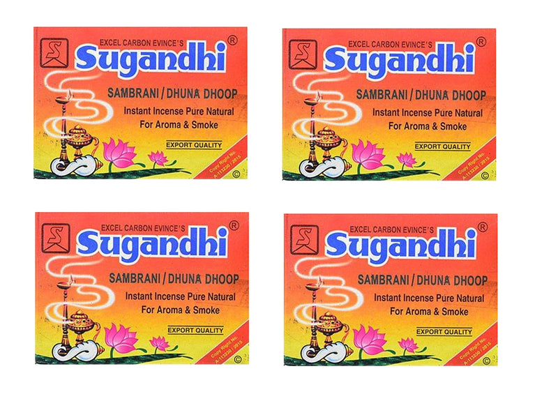 Sugandhi sambrani dhuna - Pack of 4 Packets