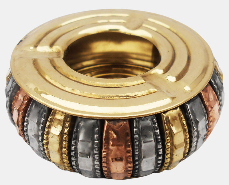 Mahita Collections Brass Ashtray Ash Tray 0.02Kg