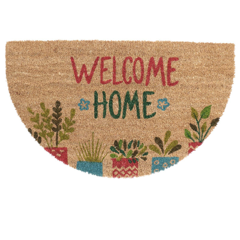 HOKIPO Door Mat (Green, Coir, Large)