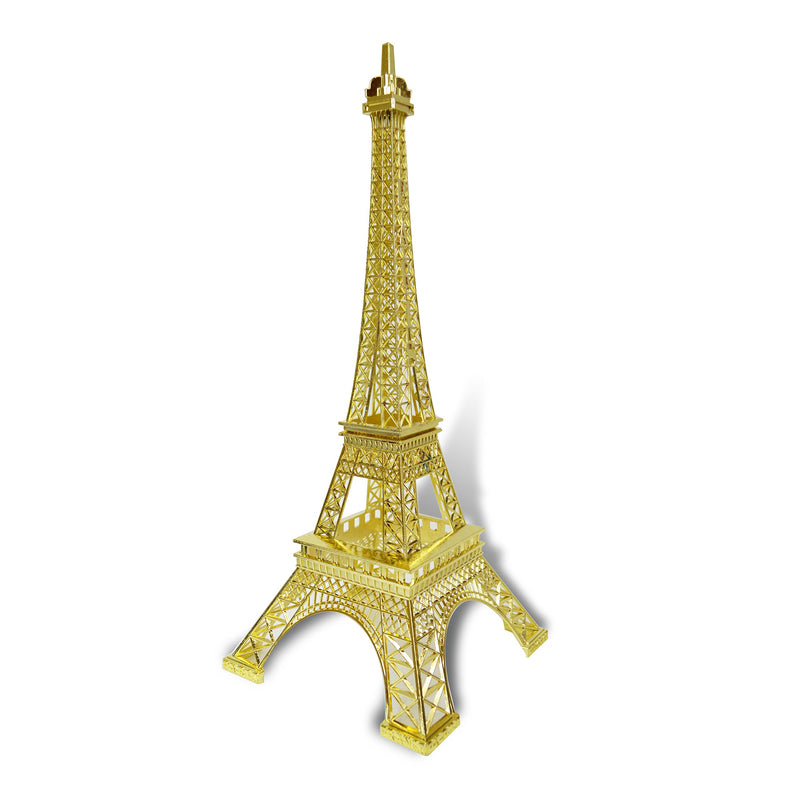 allgala 24" Eiffel Tower Statue Decor Alloy Metal, Gold