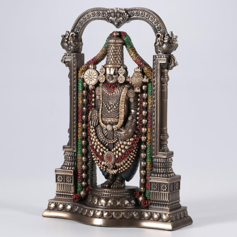 Veronese Design Bronze Finish Lord Venkateswara as Balaji Statue