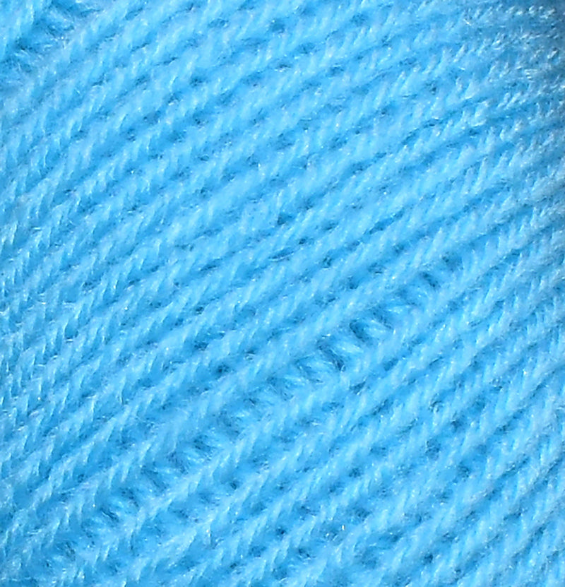 M.G ENTERPRISE Kintting Yarn 100% Acrylic Wool Sky Blue (6 pc) Baby Soft 4 ply Wool Ball Hand Knitting Wool/Art Craft Soft Fingering Crochet Hook Yarn, Needle Knitting Yarn Thread Dyed