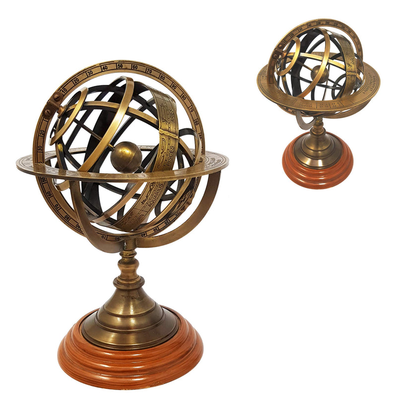 Armillary Sphere Large Armillary Sundial Nautical Marine Dcor Gift