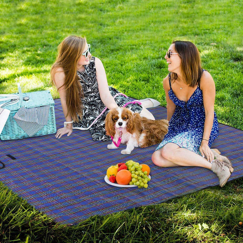 GION Outdoor Picnic Mat Rug Water Resistant Crawling Play Mattress Mat Carpet for Beach Camping, Yoga, Gym, Exercise Hiking Travel (1Pcs)