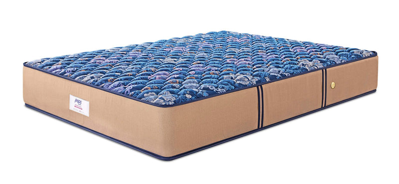 peps Springkoil Bonnell 10-inch Queen Size Spring Mattress (Dark Blue, 75x60x10)