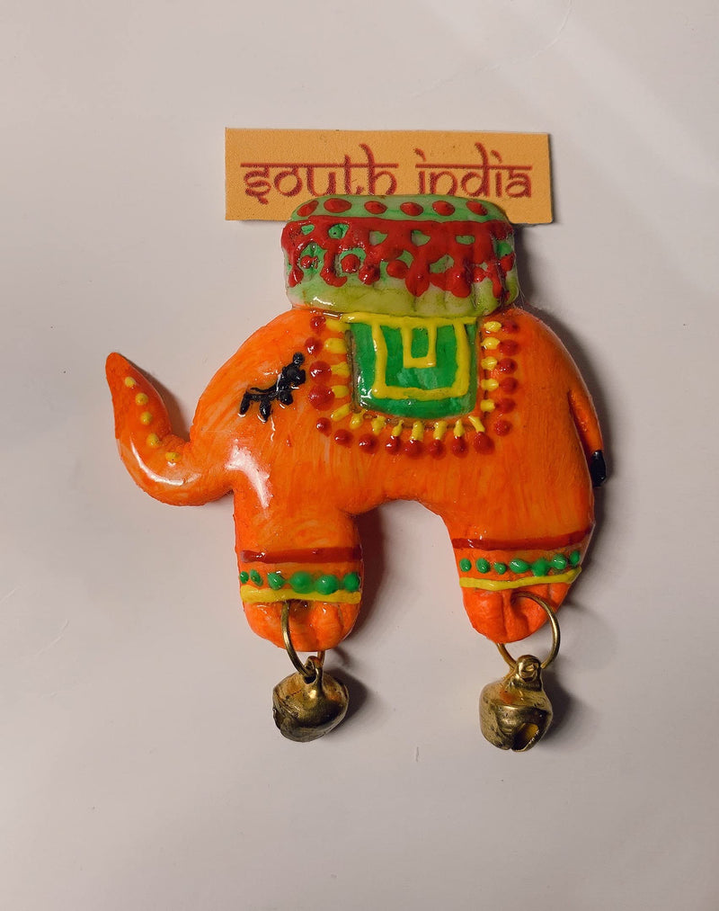 South Indian idli vada and Elephant Fridge Magnet Combo