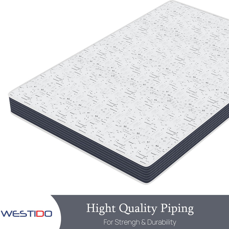 WESTIDO SteadySupport Multiple High Resilience (HR) Foam | High Resilience (HR) Foam Knitted Fabric Single Size Zero Partner Disturbance SteadySupport6inch36x78