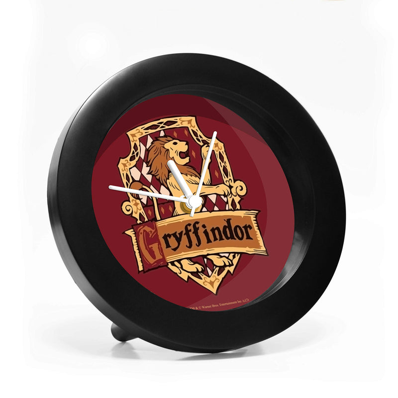 MCSID RAZZ Harry Potter Gryffindor Plastic Table/Desk Clock - Official Licensed by Warner Bros, USA (Multicolour)