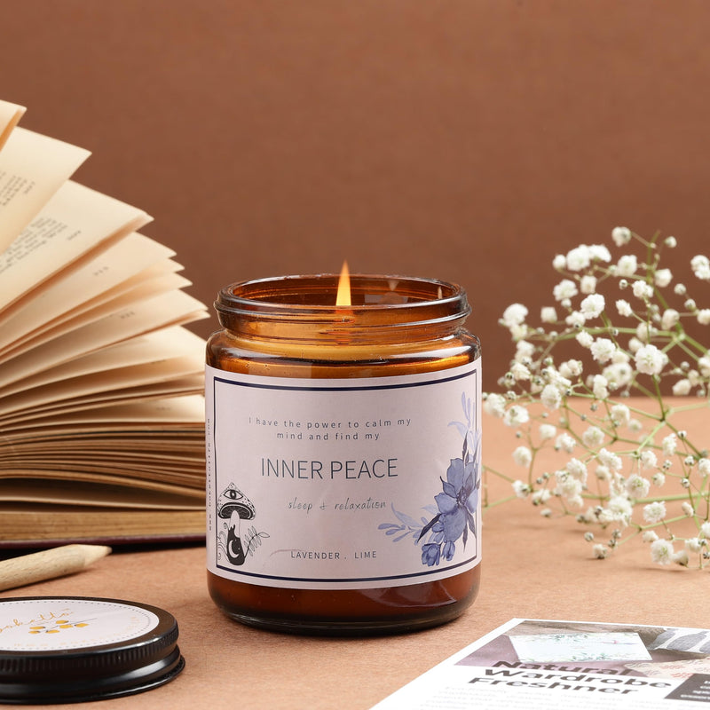 Soy Wax Candle - Meditation Candle - Inner Peace