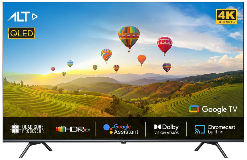 ALT 164 cm (65 inch) Premium Series 4K Ultra HD QLED Google Smart TV 65QUGA1 (Black) 2023 Model