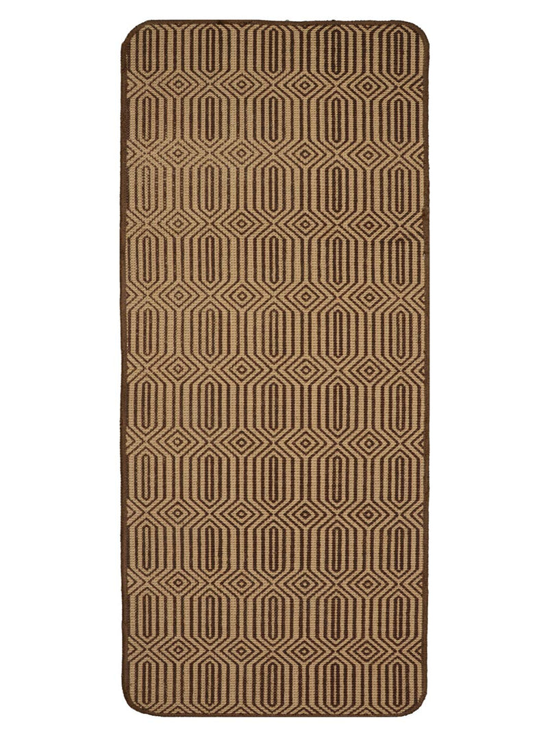 Saral Home Jute Multiuse Runner with Strong Backing (Brown, 45x120 cm)