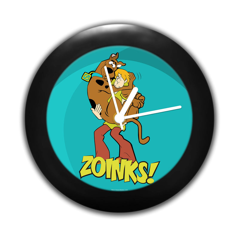 MCSID RAZZ- Scooby- Doo -Zoinks Design Table Clock Desk Clock |Table Clock for Office, HomeOfficially Licensed by Turner Entertainment Co, USA