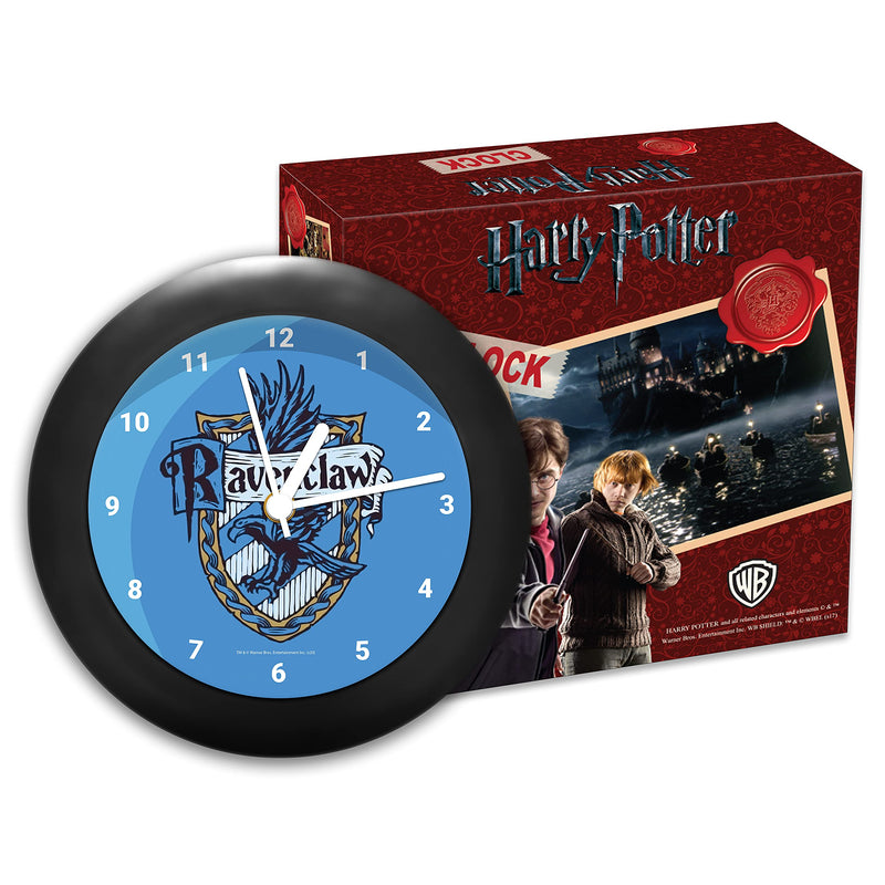 MC SID RAZZ- -Harry Potter Ravenclaw Table Clock (with Numbers)| Table Clocks Desk Clock | Table Clock for Home Decor |Table Clock for Office- Official Licensed by Warner Bros, USA