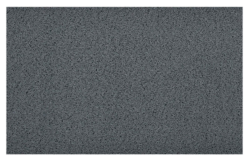 Amazon Brand - Solimo Modern Rubber Anti Slip Door Mat ( Standard , 16"x24'' , Grey)