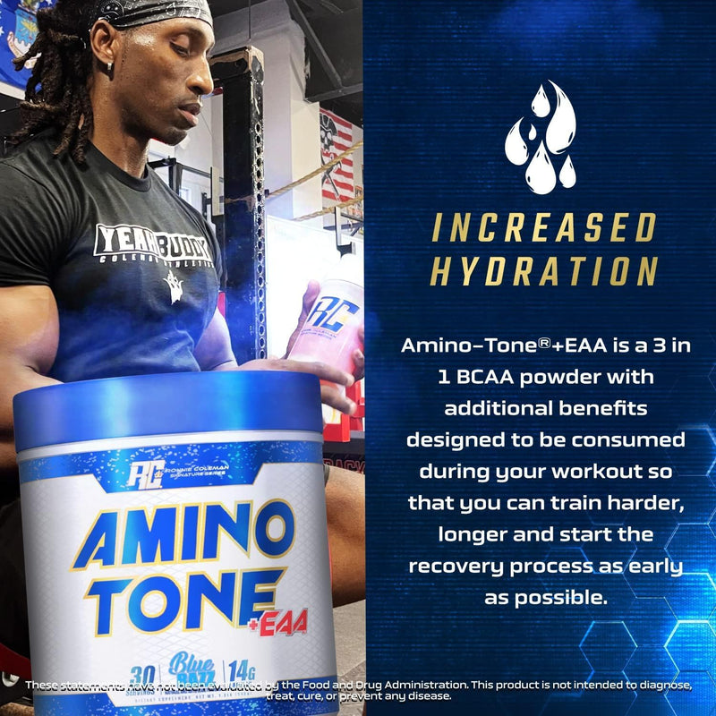 Brand Next Move Signature Series Amino-Tone EAAs Amino Acids Powder with BCAAs, Hydration Essential Amino Acids Post Workout Muscle Recovery, Cherry Limeade, 30 Servings