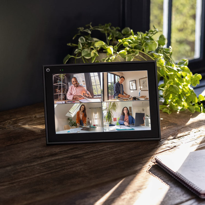 Facebook Portal - Smart Video Calling 10 Touch Screen Display with Alexa - Black