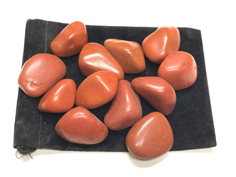 Zentron Crystal Collection 1 Pound Tumbled Red Jasper