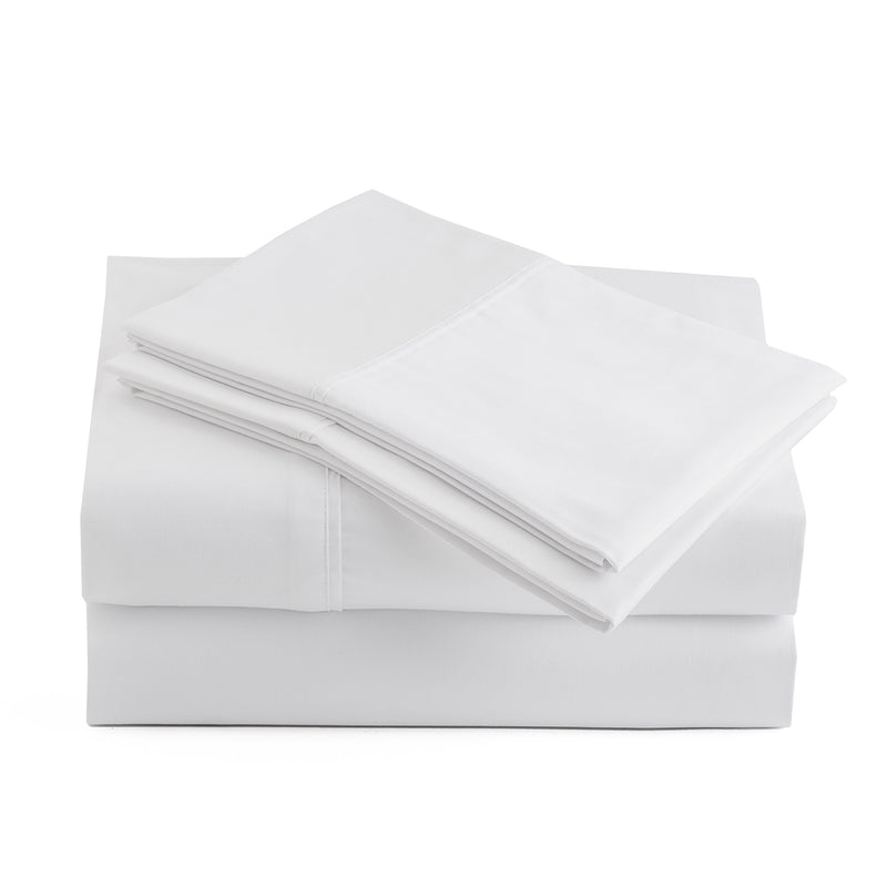 Peru Pima - 600 Thread Count - 100% Peruvian Pima Cotton - Sateen - Bed Sheet Set - Full, White by Peru Pima