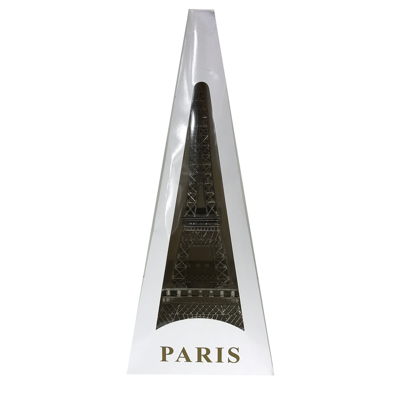 allgala Eiffel Tower Statue Decor Alloy Metal, and Size (07", Silver)