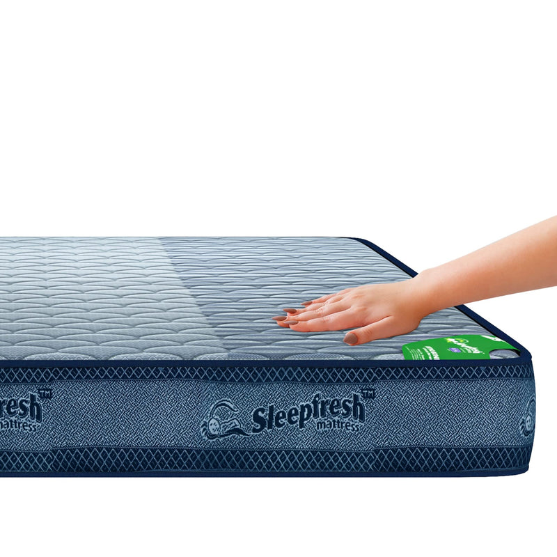 Sleepfresh Orthobond High Resilience Rebonded Foam 5 Inch Single Size Dual Comfort Mattress (78x36x5 Inches)