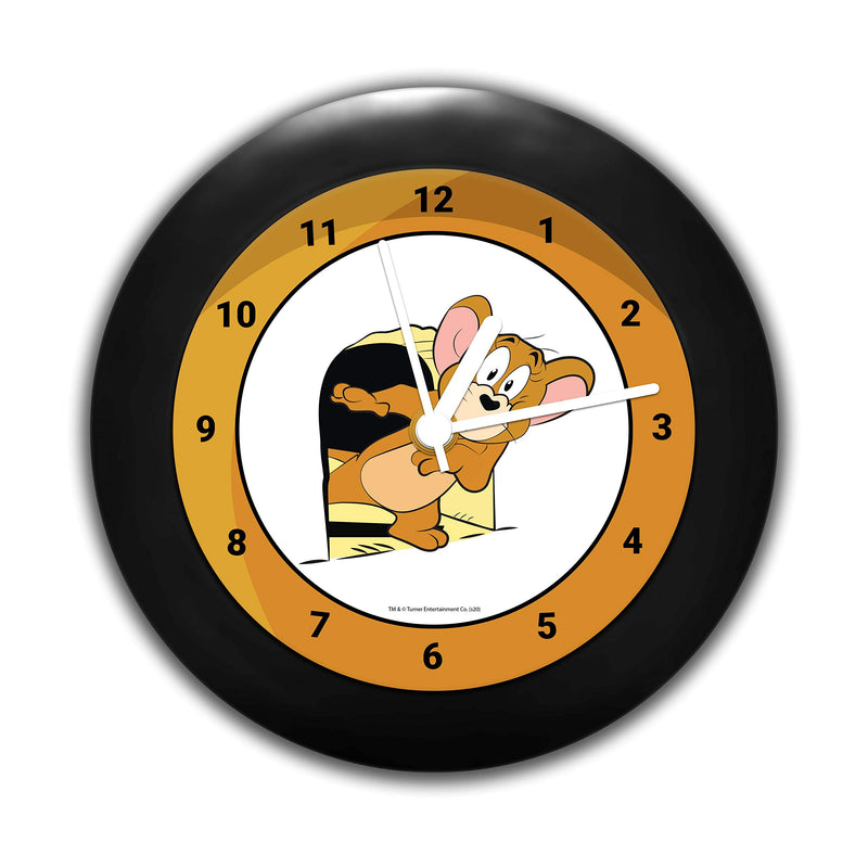 MCSID RAZZ Tom and Jerry House Design Plastic Table Clock, Officially Licensed by Turner Entertainment Co, USA (Multicolour)