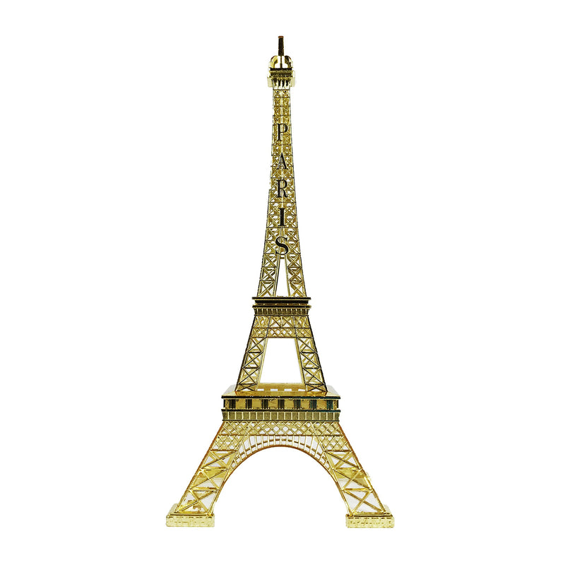 allgala 24" Eiffel Tower Statue Decor Alloy Metal, Gold