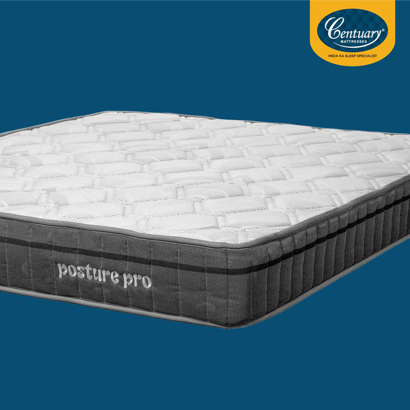 Centuary Mattresses Posture Pro 8-Inch King Size Orthopedic Spine Support Copper Gel Memory Foam Mattress (72x72x8)