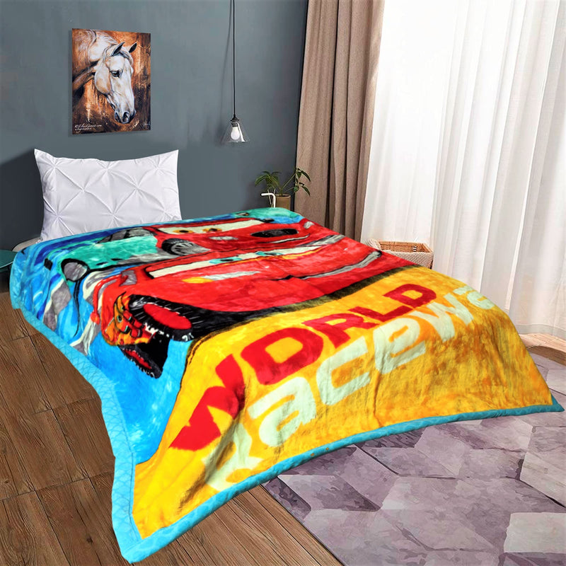 Signature Super Soft Character Series 300TC Blanket (Car's) (Cars)