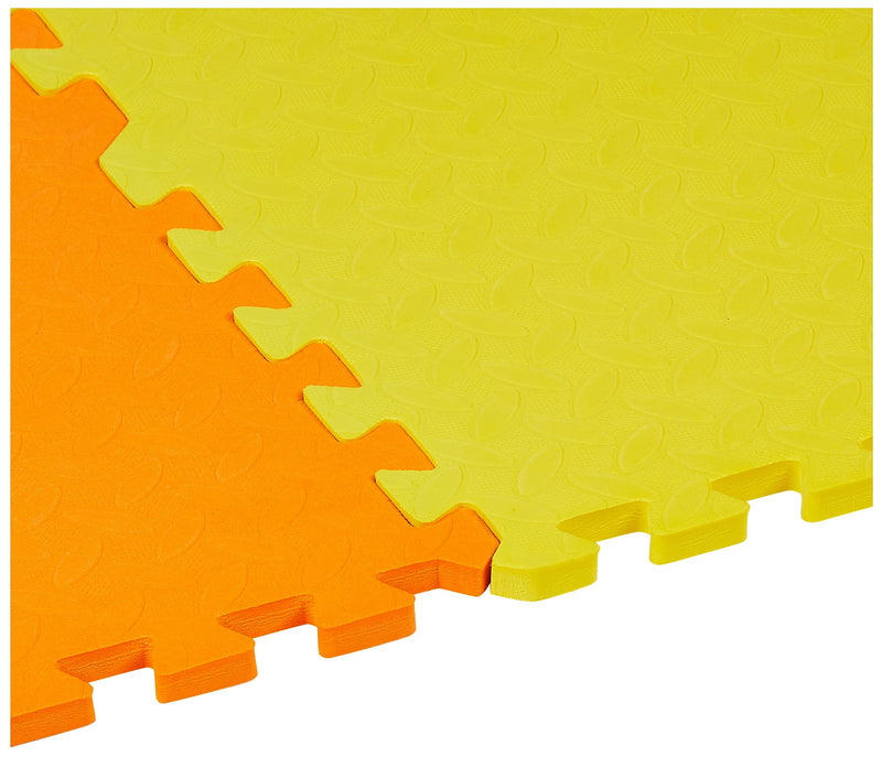 Amazon Brand - Solimo Interlocking Mat, Set of 8 Pieces, 1.2 cm Thickness