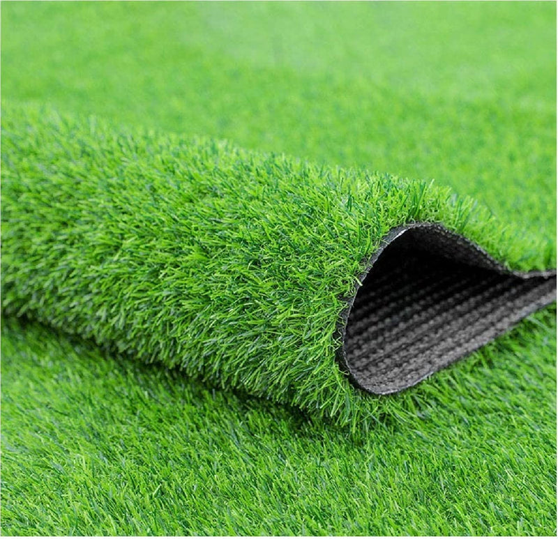 Yellow Weaves Polyurethane 35 Mm High Density Artificial Grass Carpet Mat For Balcony, Lawn, Door (2 X 4 Feet), Green