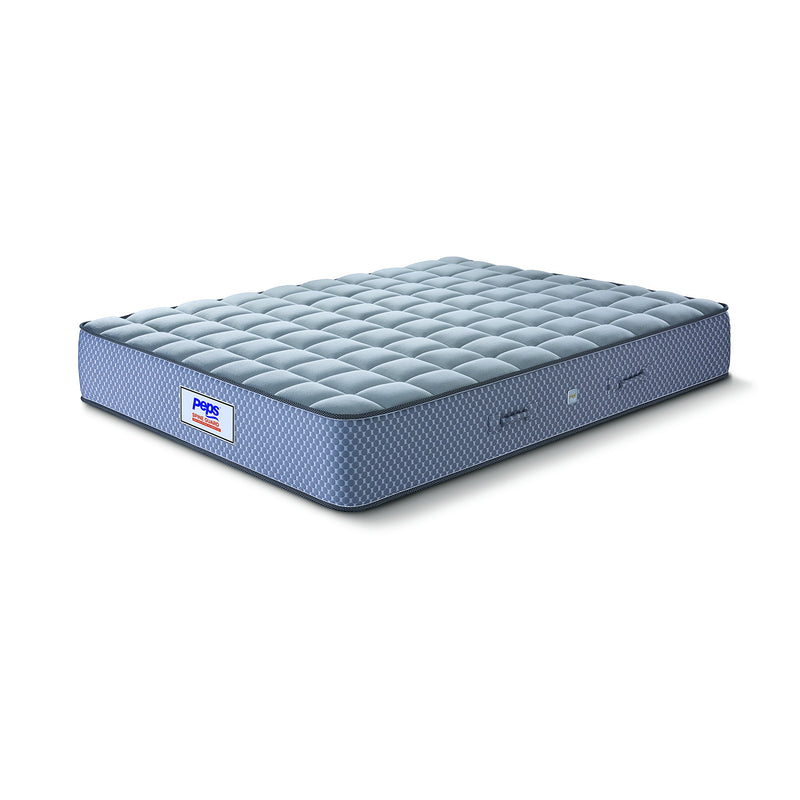 peps Spine Guard 8-inch Single Size Spring Mattress (Grey, 80x42x08)