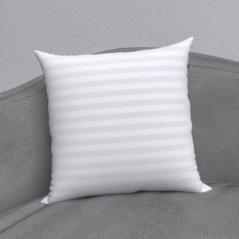 MY ARMOR Hotel Quality Premium Fibre Soft Filler Cushion Set of 5 (16X16 Inches), Stripe Pattern