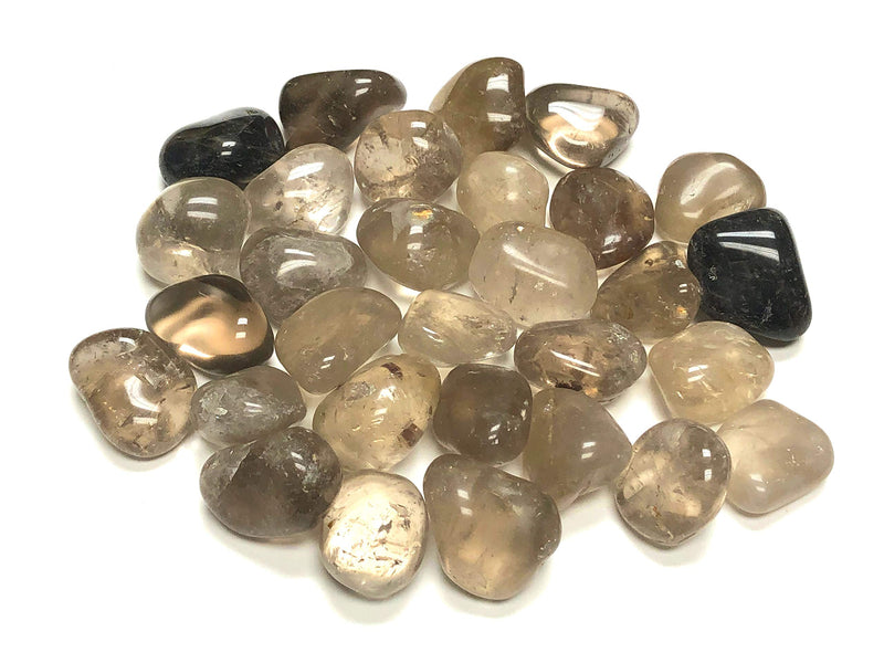 Zentron Crystal Collection: 1/2 Pound Tumbled Smoky Quartz