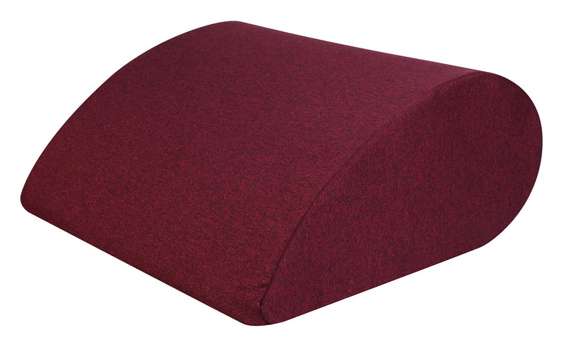 METRON Multi-Position Support Wedge Love Pillow | Perfect for Wedding Maroon Colour | Washable Cover | Size- Large | Pack of 1