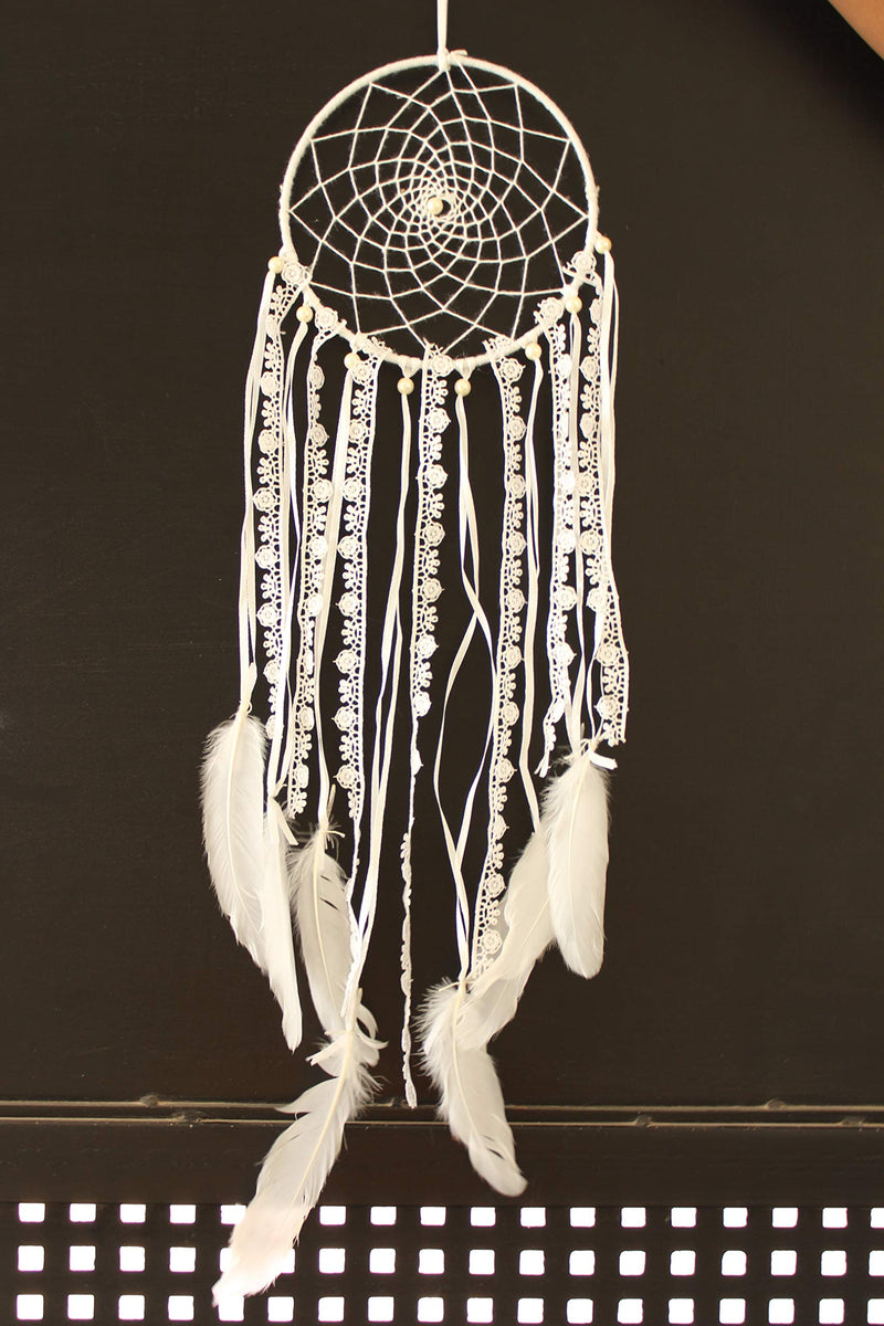 Daedal dream catchers - Dream Catcher (Dimensions 60cm L X 20cm W X 1cm D) Hand Made Hand Crafted Home Décor Wall Hanging DDC132