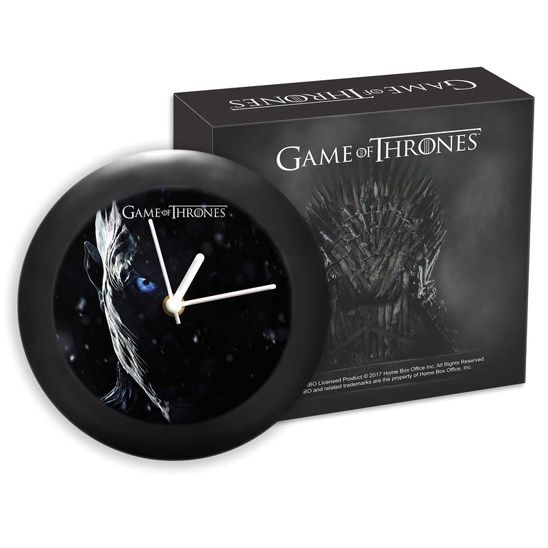 MCSID RAZZ Plastic Game of Thrones Night Kings Table Clock - (India, Multicolour, 5.9 Inch X 5.9 Inch X 2.3 Inch)